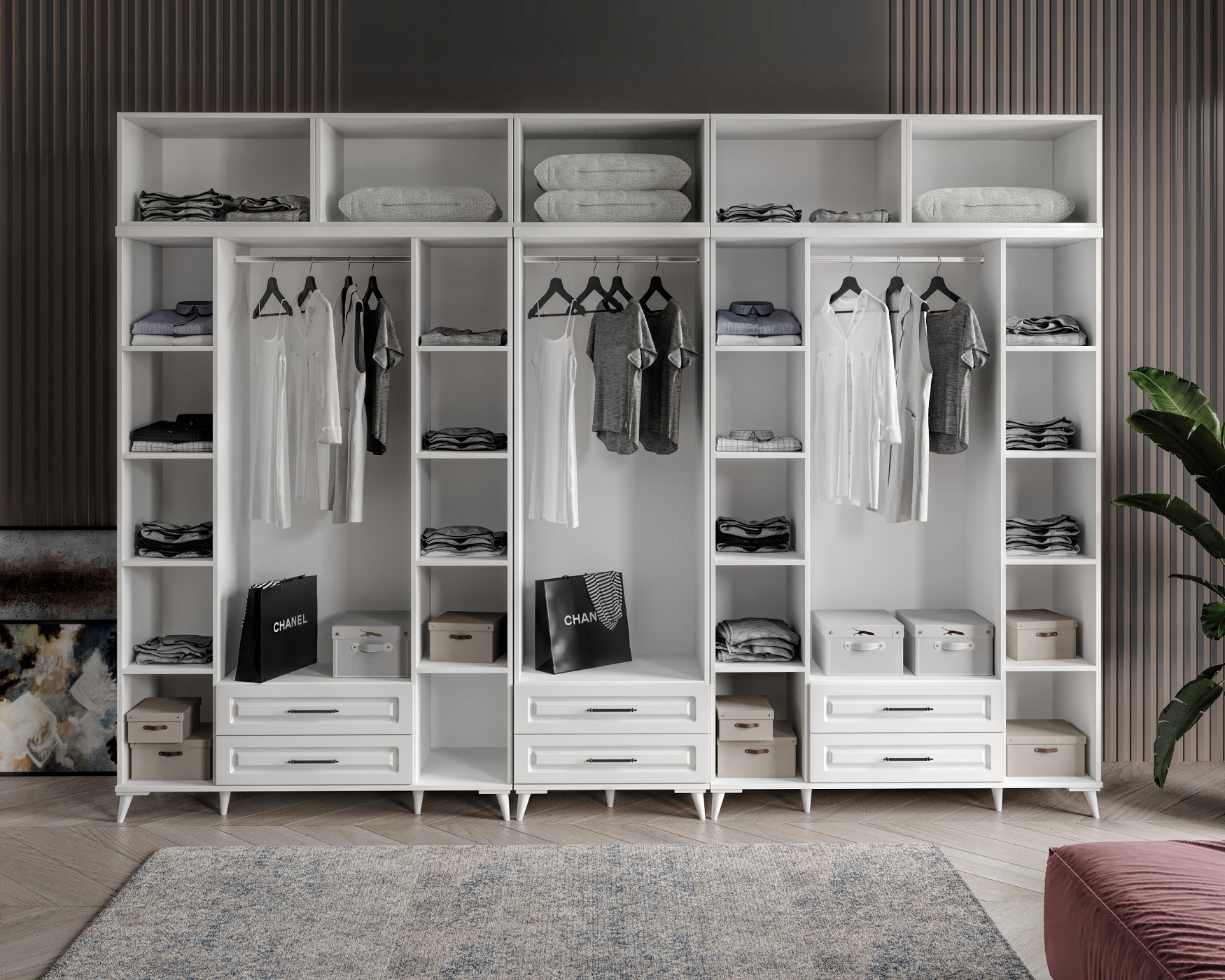 Klasik stil gardırop