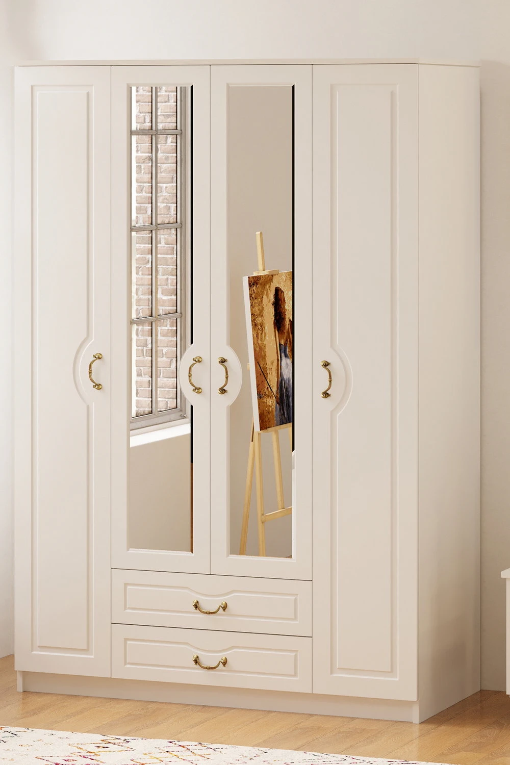 Lüks gardırop modeli